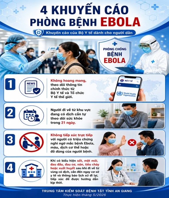 Tổ chức y tế thế giới (WHO) ban bố tình trạng khẩn cấp y tế toàn cầu về dịch bệnh do vi-rút Ebola: bộ y tế Việt Nam phát cảnh báo